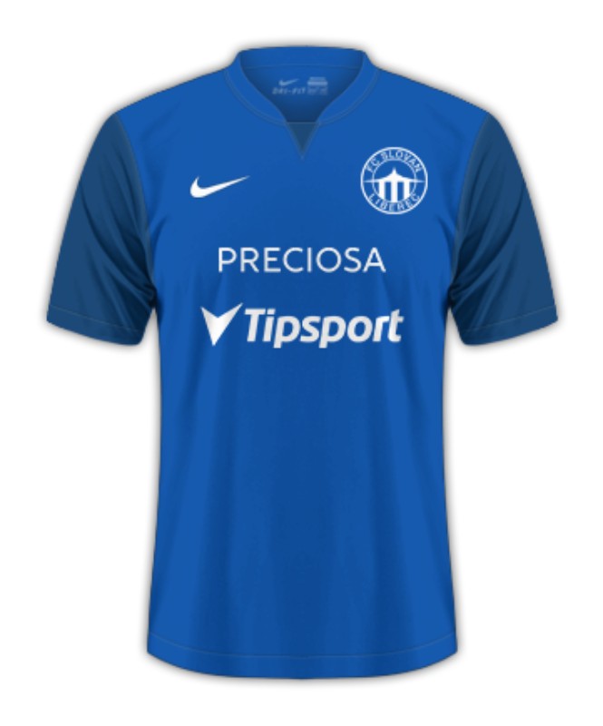 Slovan Liberec 2023-24 Home Kit