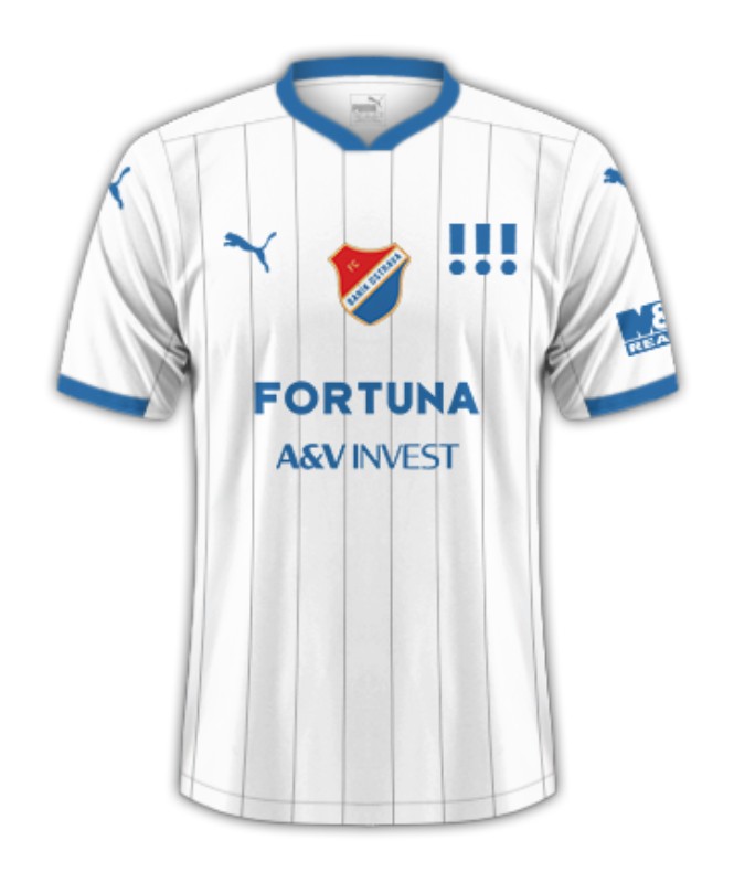 Baník Ostrava 2023-24 Home Kit