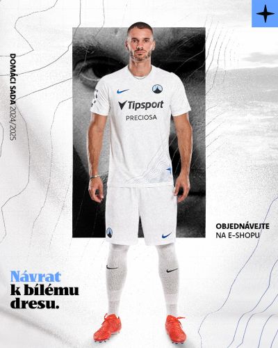 Slovan Liberec 2024-25 Home Kit