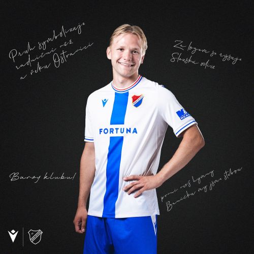 Baník Ostrava 2024-25 Home Kit