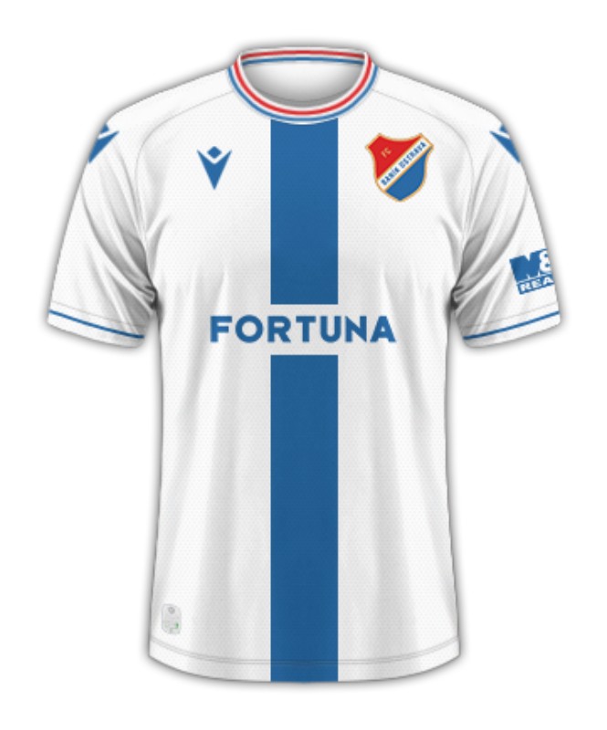 Baník Ostrava 2024-25 Home Kit