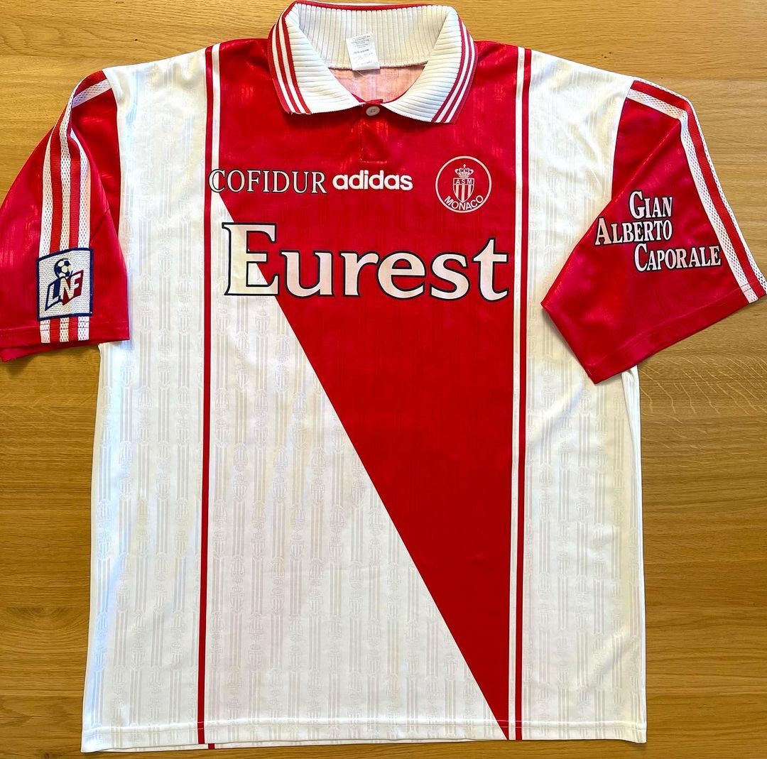 AS Monaco 1997-98 Home Kit