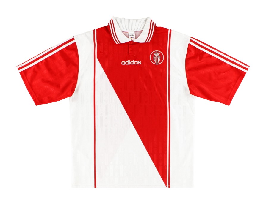 AS Monaco 1997-98 Champions League Home Kit