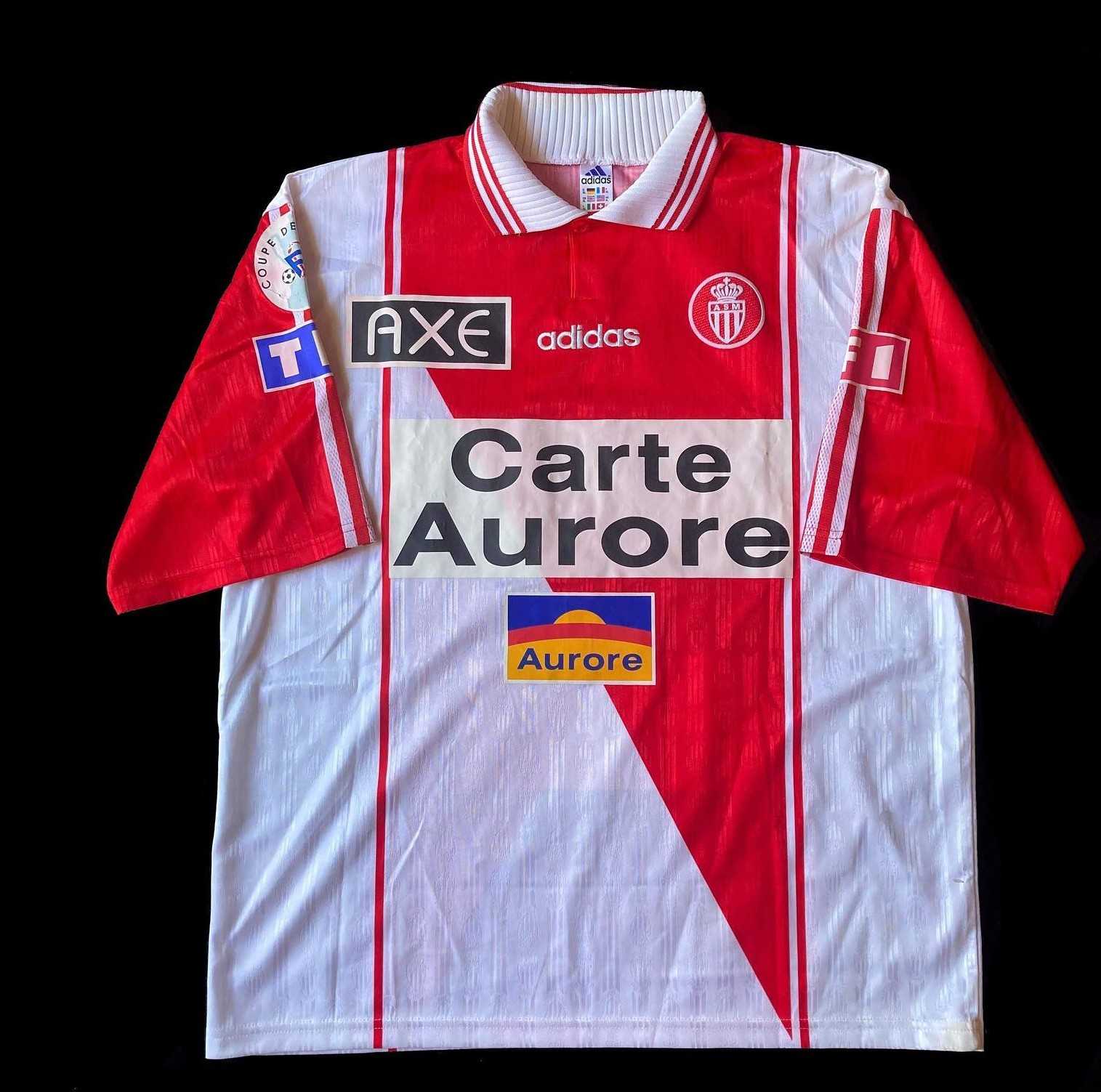 AS Monaco 1997-98 Cup Home Kit