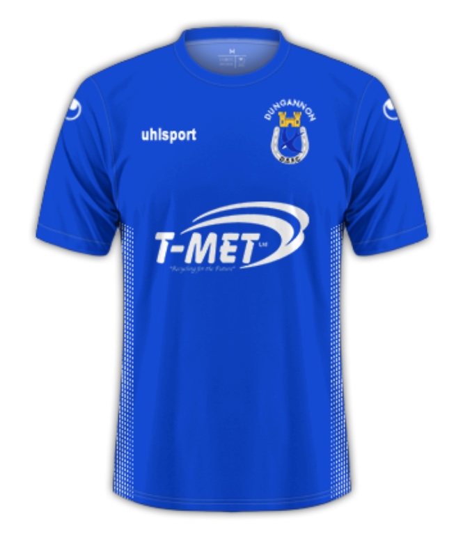 Dungannon Swifts 2018-19 Home Kit