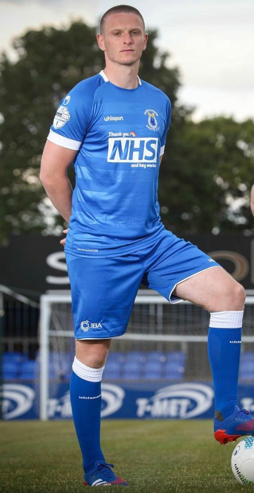 Dungannon Swifts 2020-21 Home Kit