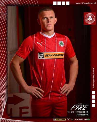 Cliftonville FC 2023-24 Home Kit