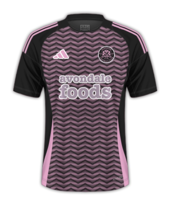 Glenavon FC 2024-25 Third Kit
