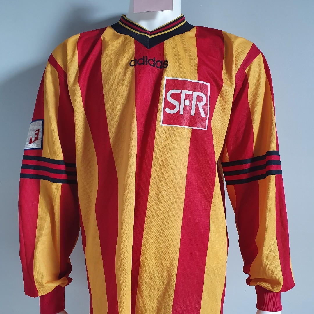 RC Lens 1997-98 Coupe de la Ligue Home Kit