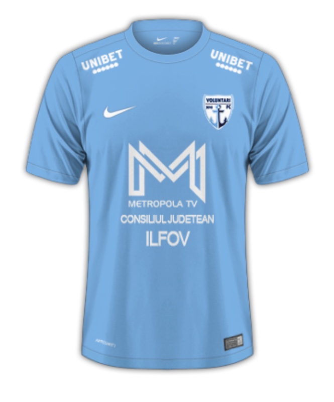 FC Voluntari 2021-22 Home Kit