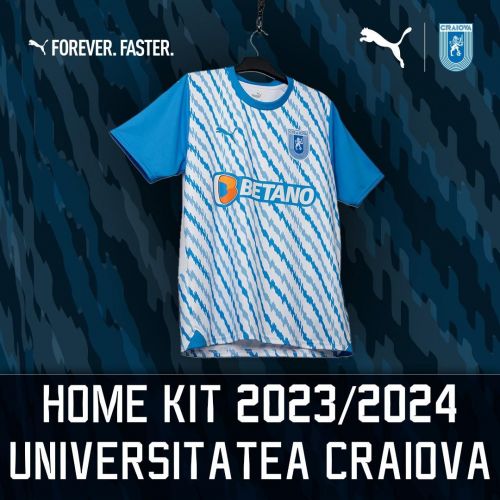 Universitatea Craiova 2023-24 Home Kit