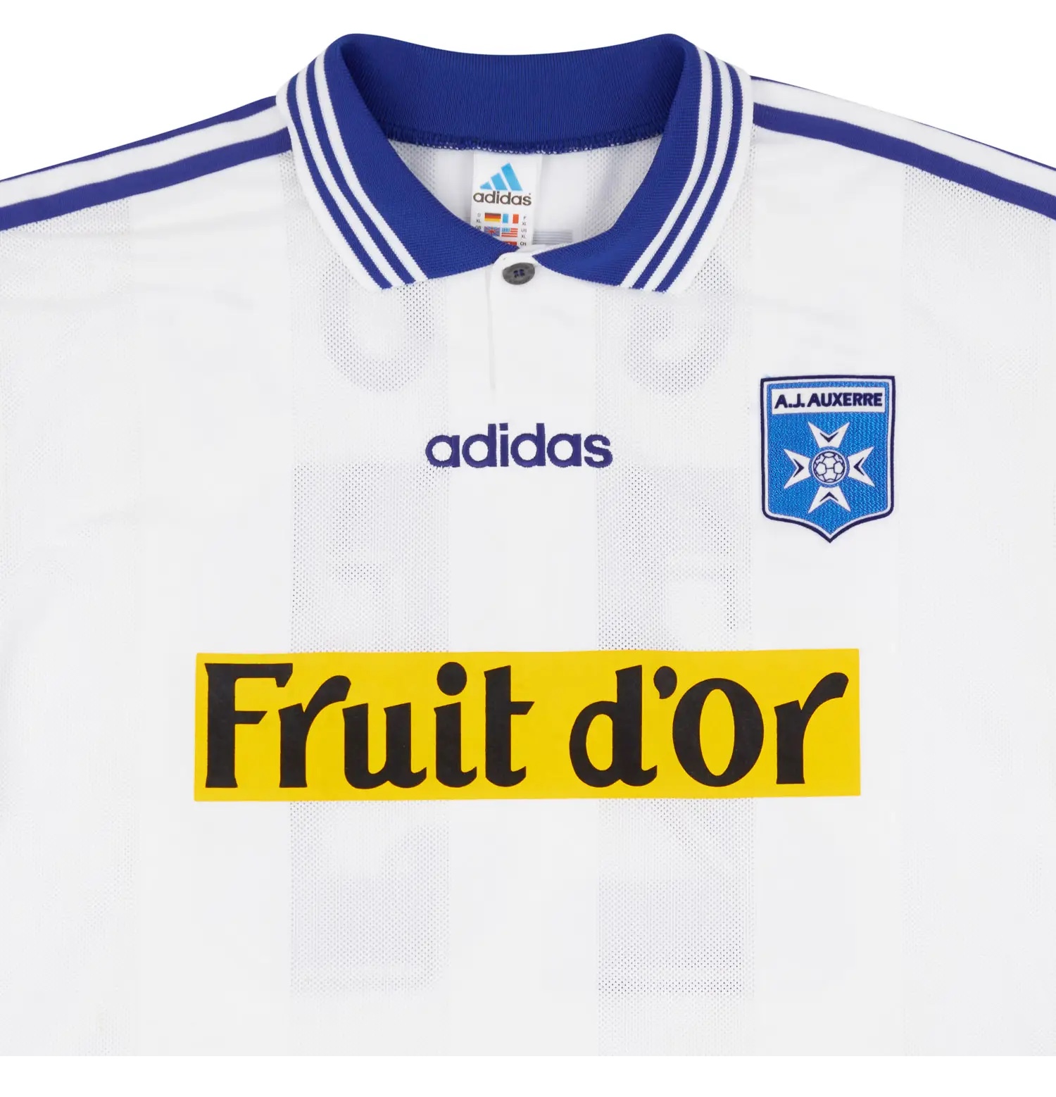 AJ Auxerre 1997-98 UEFA Cup Home Kit