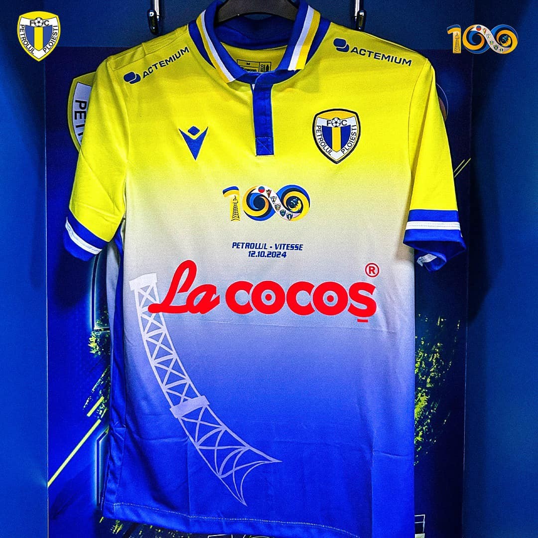 Petrolul Ploiesti 2024-25 Centenary Kit
