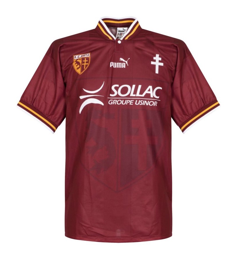 FC Metz 1997-98 Home Kit