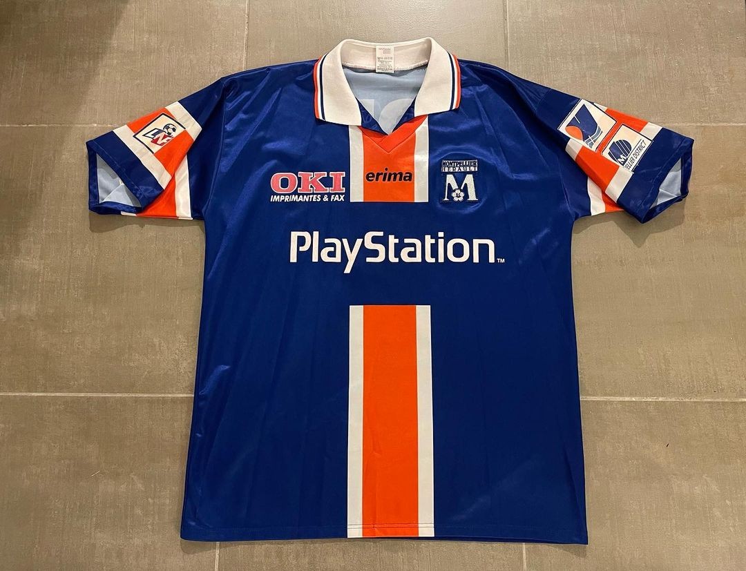 Montpellier HSC 1997-98 Home 2 Kit
