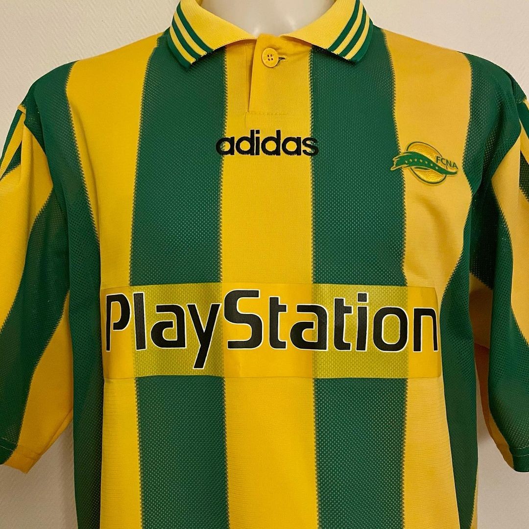FC Nantes 1997-98 UEFA Cup Qualifiers Home Kit