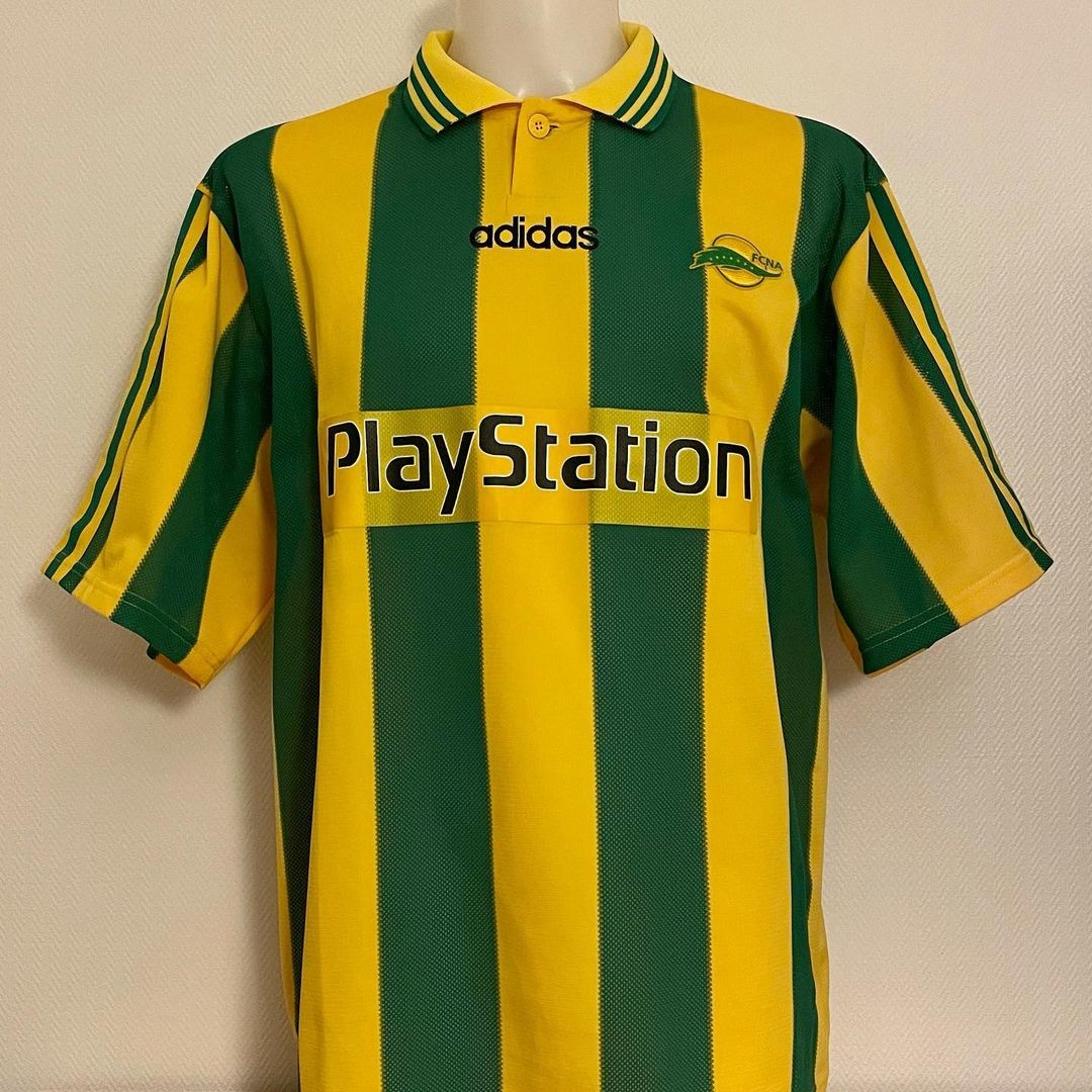 FC Nantes 1997-98 UEFA Cup Qualifiers Home Kit
