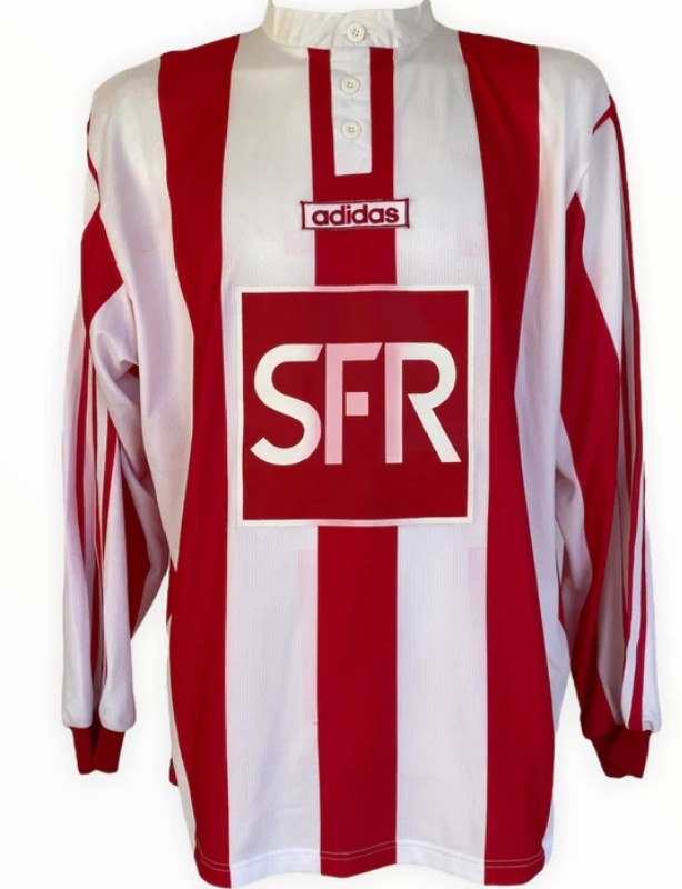 AS Cannes 1997-98 Coupe de la Ligue Home Kit