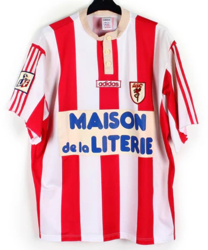 AS Cannes 1997-98 Home V2 Kit