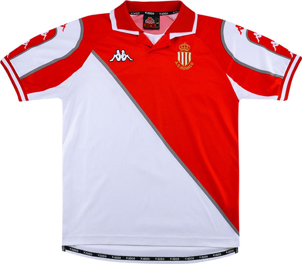AS Monaco 1998-99 Home Kit