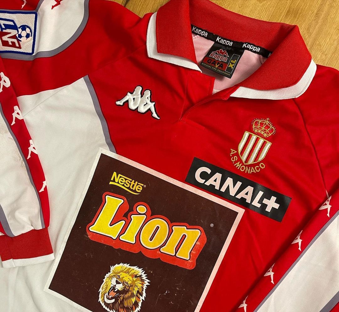 AS Monaco 1998-99 Cup Home Kit