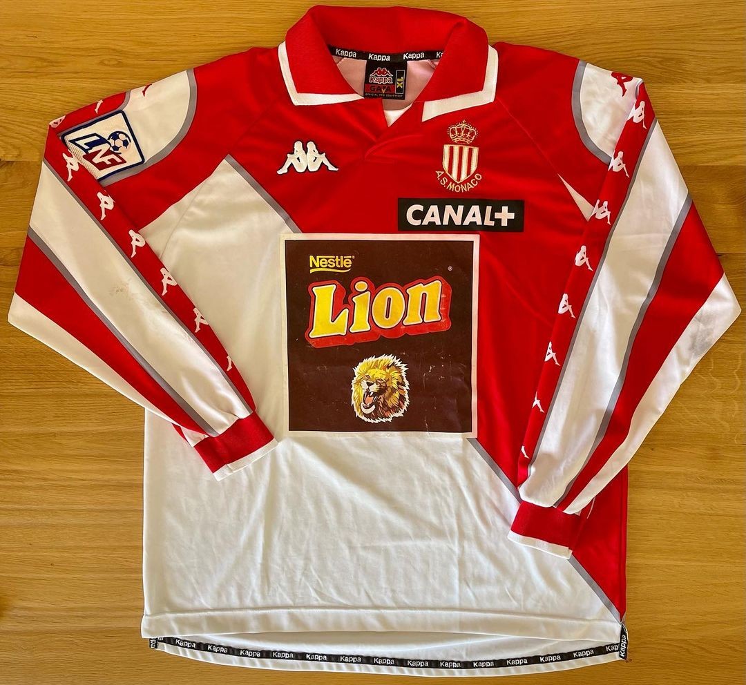 AS Monaco 1998-99 Cup Home Kit