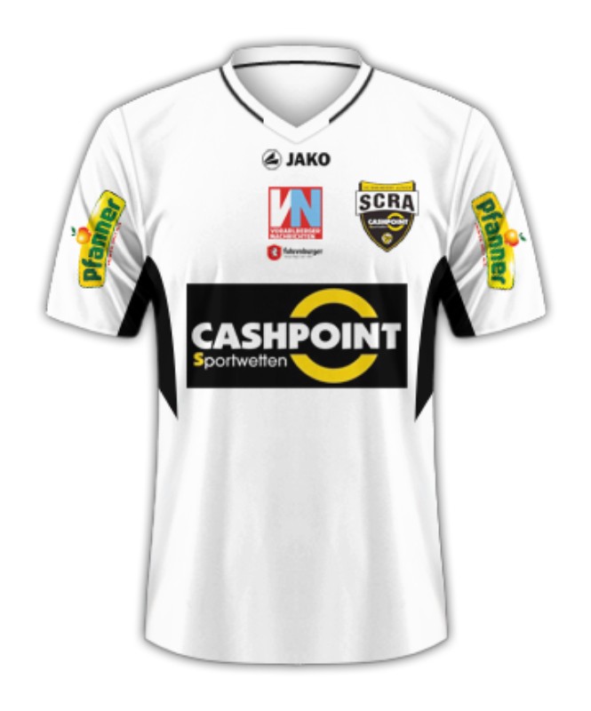 SCR Altach 2016-17 Home Kit