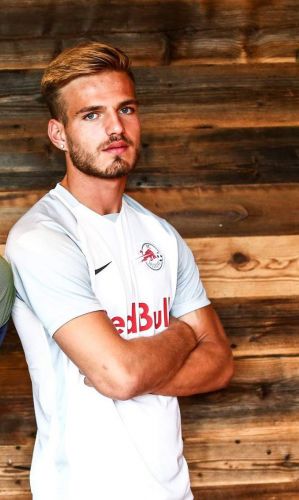 Red Bull Salzburg 2017-18 European Home Kit
