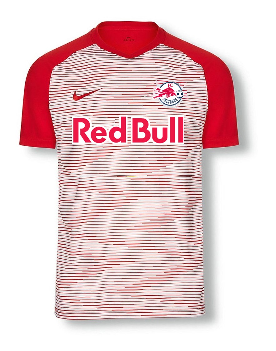 Red Bull Salzburg 2018-19 European Home Kit