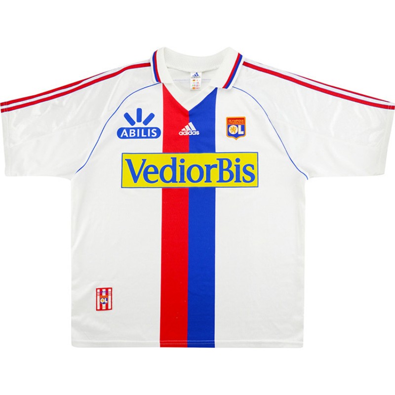 Olympique Lyonnais 1998-99 Home Kit