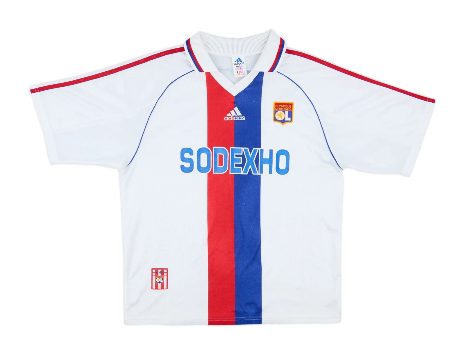 Olympique Lyonnais 1998-99 Home V2 Kit