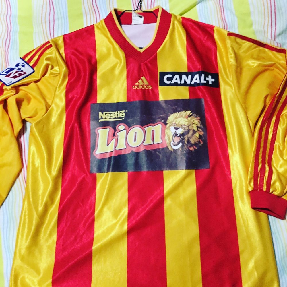 RC Lens 1998-99 Coupe de la Ligue Home Kit