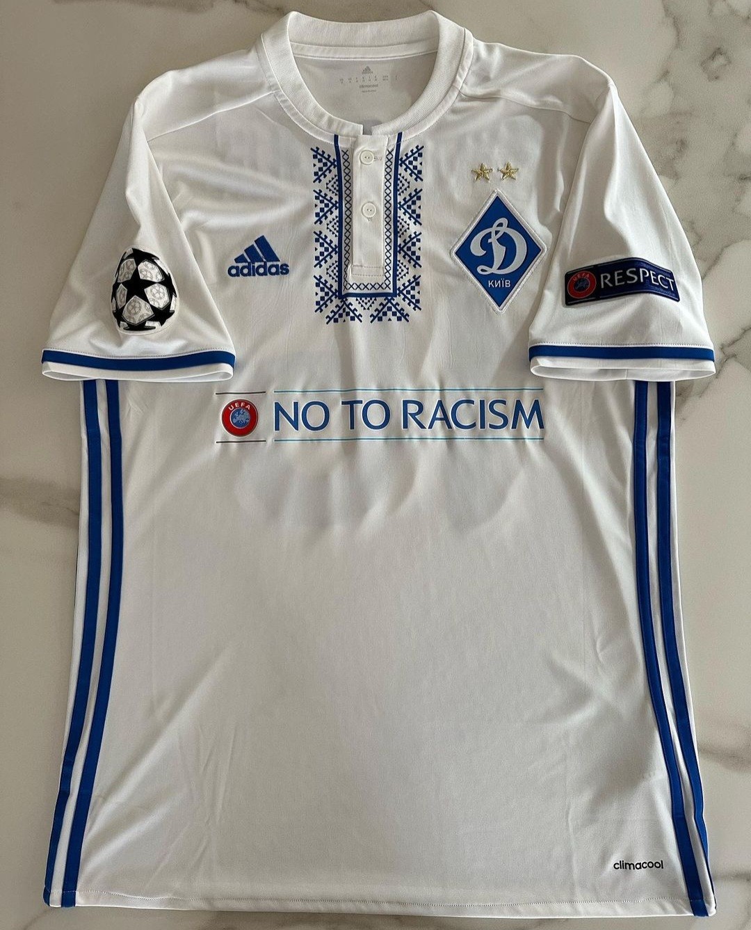 Dynamo Kyiv 2016-17 Champions League Home Kit