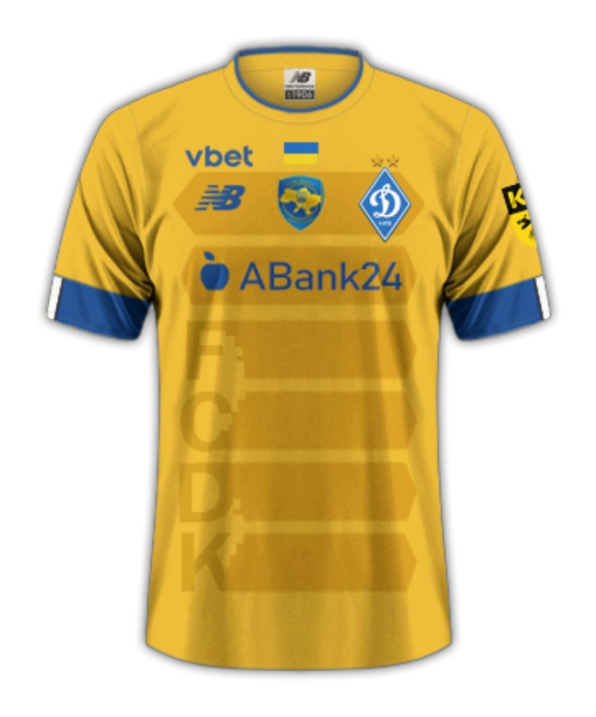Dynamo Kyiv 2023-24 Third Kit