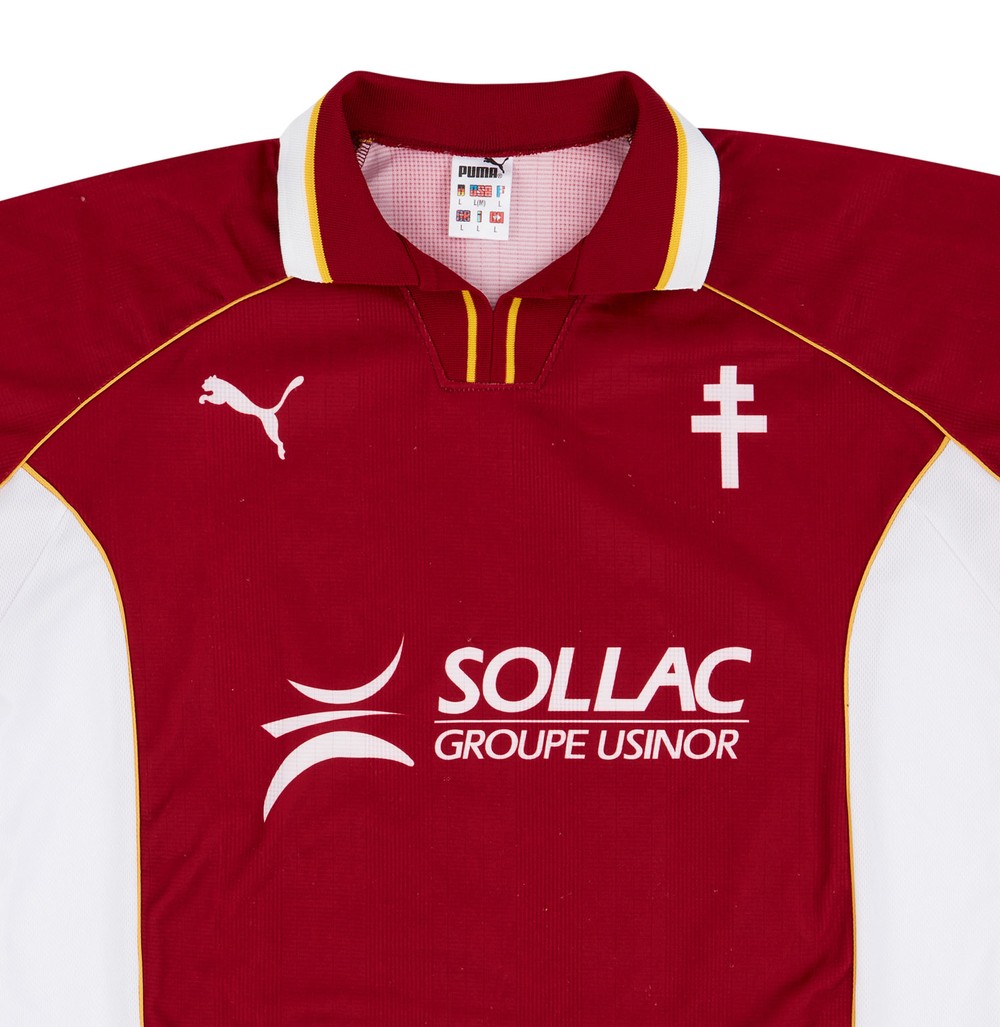 FC Metz 1998-99 Home Kit