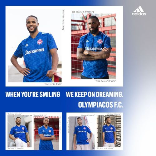 Olympiacos Piraeus 2021-22 Away Kit