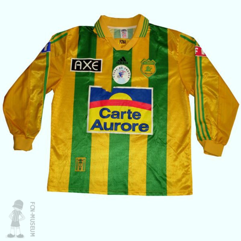 FC Nantes 1998-99 Coupe de France Home Kit