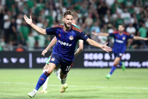 Olympiacos Piraeus 2022-23 Europa League Away Kit
