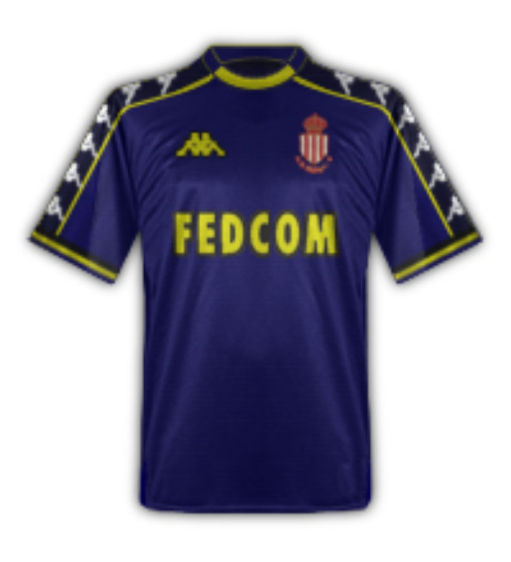 AS Monaco 1999-00 UEFA Cup Kit