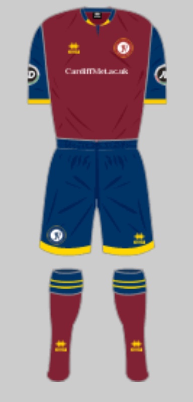 Cardiff Met 2019-20 European Home Kit