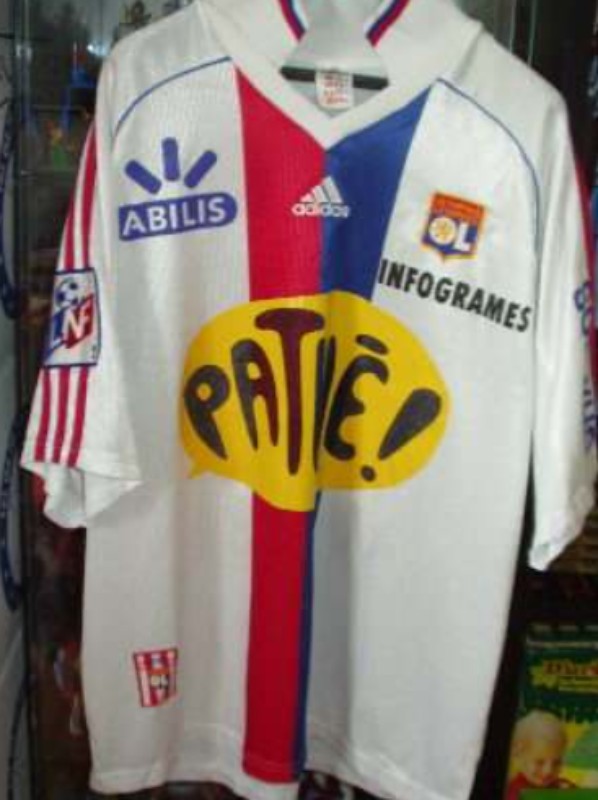 Olympique Lyonnais 1999-00 Home Kit