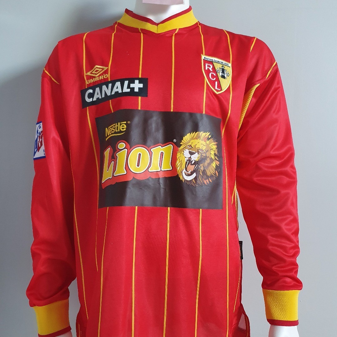 RC Lens 1999-00 Coupe de la Ligue Home Kit