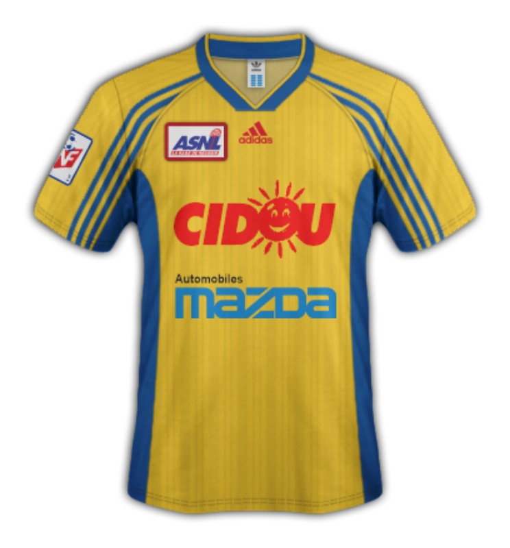 AS Nancy-Lorraine 1999-00 Third Kit