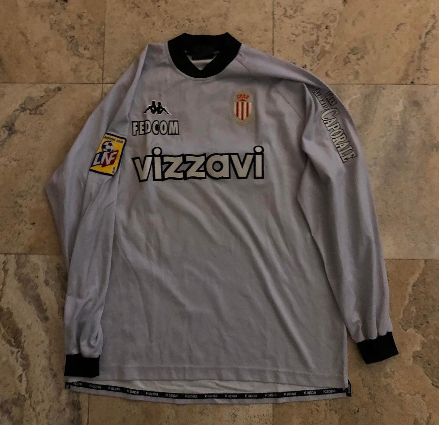 AS Monaco 2000-01 GK 3 Kit