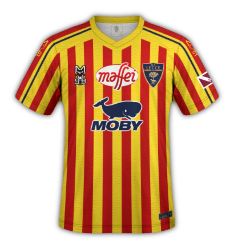 US Lecce 2019-20 Home Kit