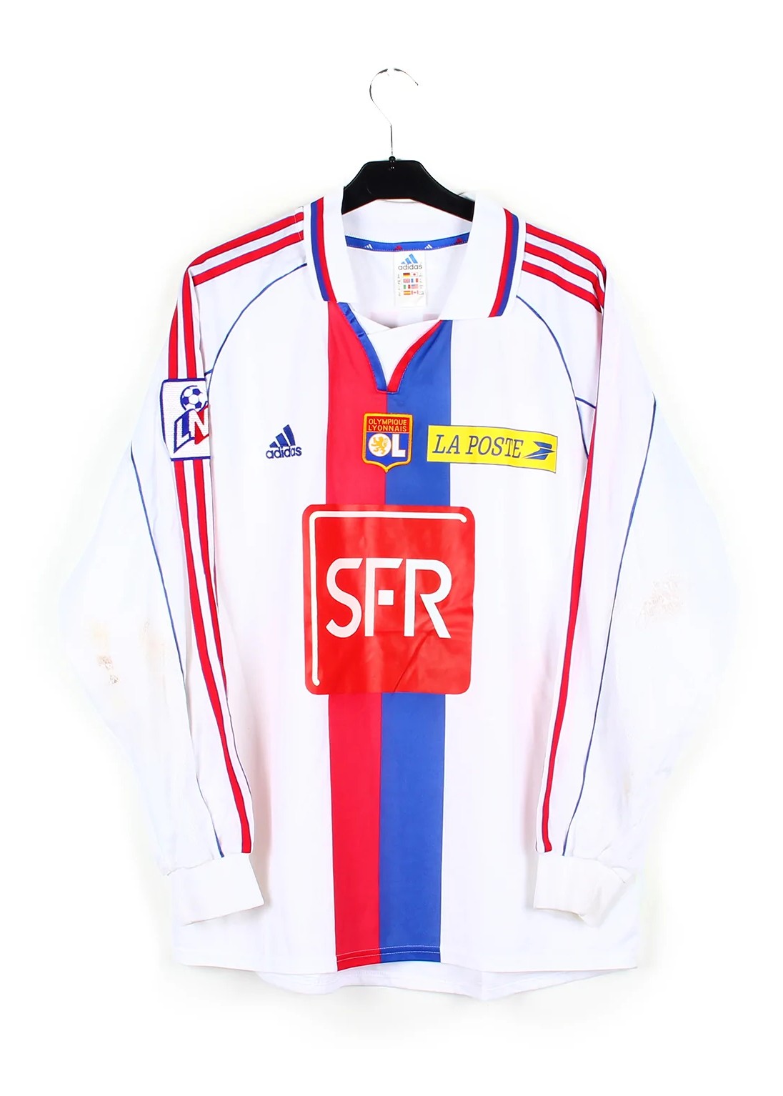 Olympique Lyonnais 2000-01 Coupe de la Ligue Home Kit