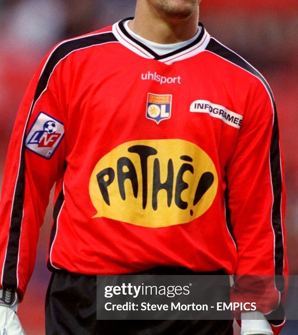 Olympique Lyonnais 2000-01 GK 2 Kit