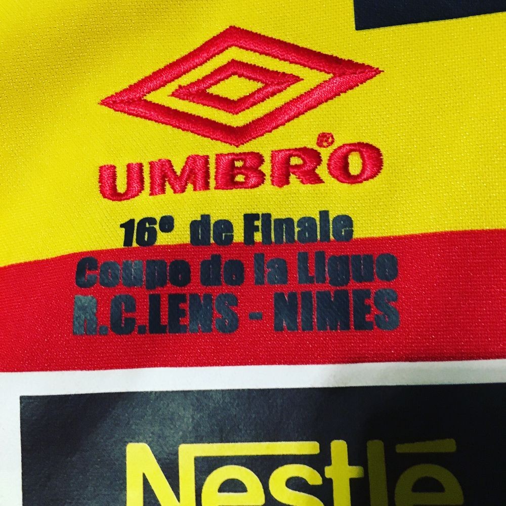 RC Lens 2000-01 Coupe de la Ligue Home Kit