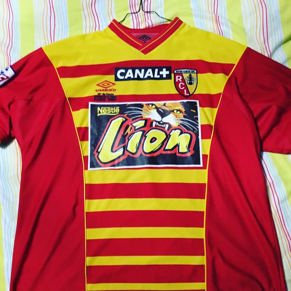 RC Lens 2000-01 Coupe de la Ligue Home Kit
