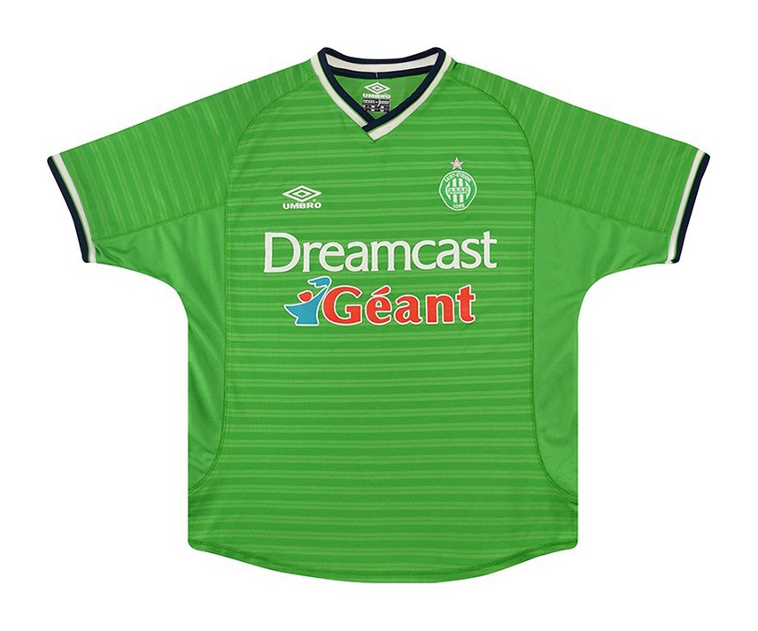 AS Saint-Étienne 2000-01 Home Kit
